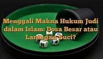 Hukum Meminum Khamar Dan Bermain Judi Menurut Islam Adalah