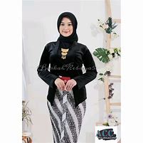 Kebaya Adat Jawa Bludru Hitam